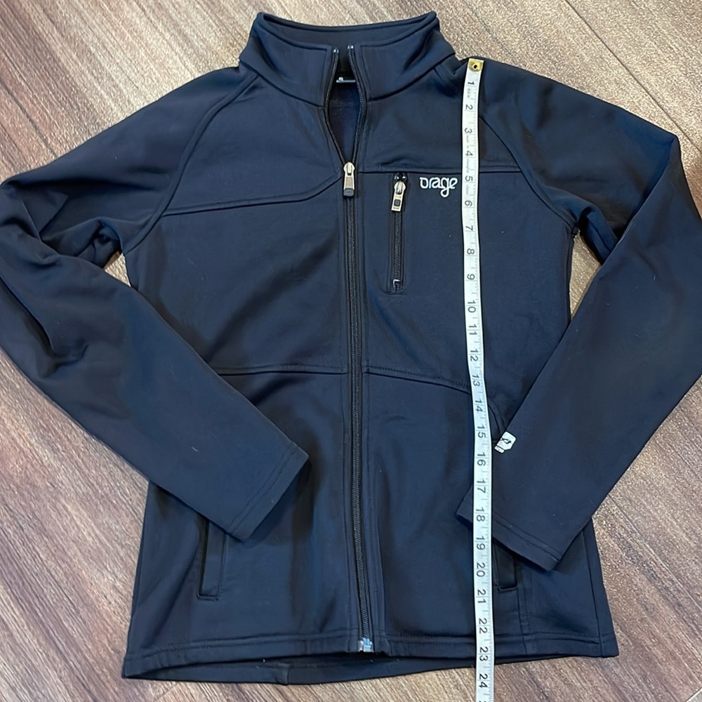 Orage Black Zip-Up Jacket - image 2